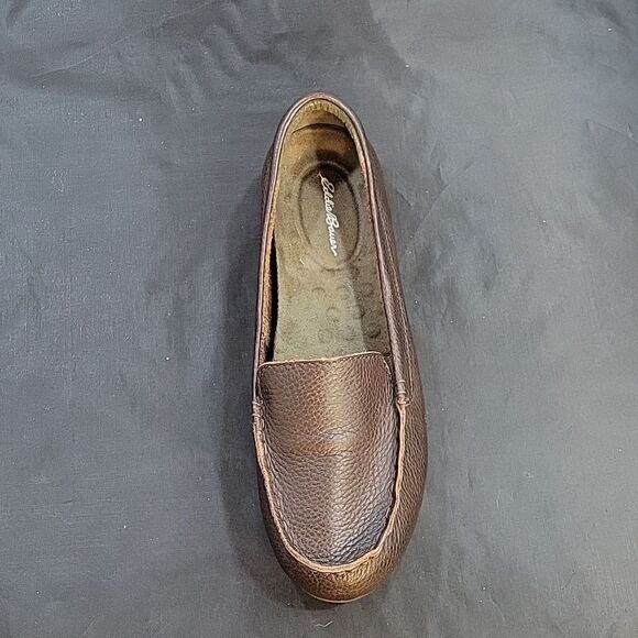 BRAND NEW EDDIE BOWER WOMEN"S ROUND TOE SLIP-ON LEATHER FLAT - Picture 10 of 14
